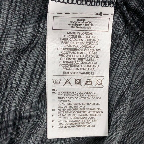 Adidas Gray and White Classic T-Shirt | Versatile for Any Occasion - Picture 4 of 6